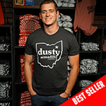 Dusty Merchandise-Dusty Ohio Outline T-Shirt